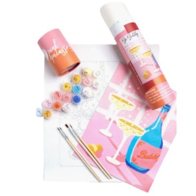Pink Picasso Paint by Numbers