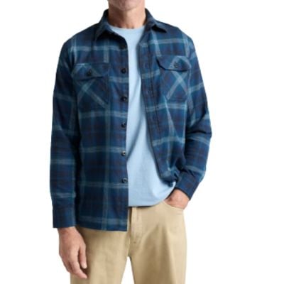 man wearing plaid shirt