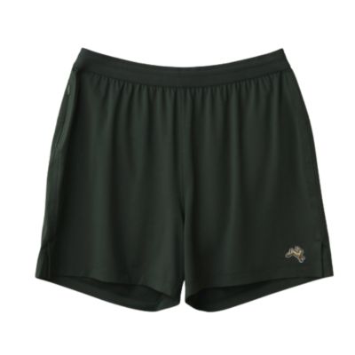 green running shorts