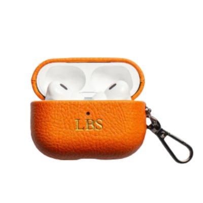 orange airpods case